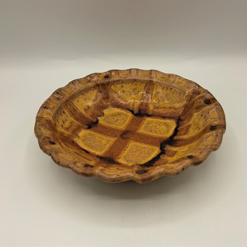 #230118 Pie Plate, Small 8x8 $14 at Hunter Wolff Gallery